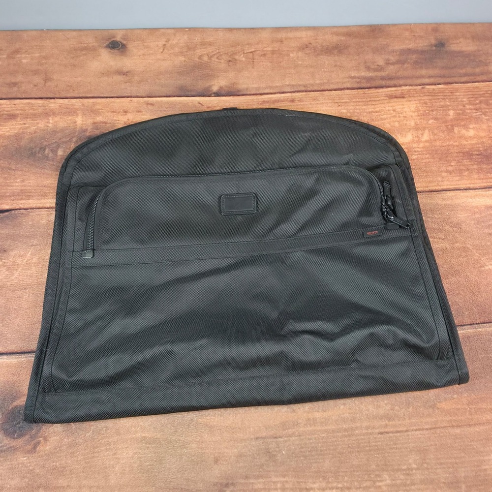 Tumi Garment Bag Men Black Good Ballistic Nylon Suit Carrier Travel Cover